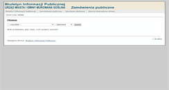 Desktop Screenshot of bip2.murowana-goslina.pl