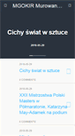 Mobile Screenshot of domkultury.murowana-goslina.pl