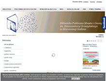 Tablet Screenshot of biblioteka.murowana-goslina.pl